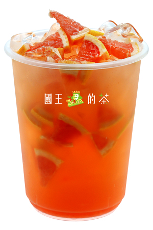 鮮葡萄柚冰茶